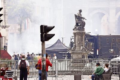 El eclipse no inmuta a Godzilla