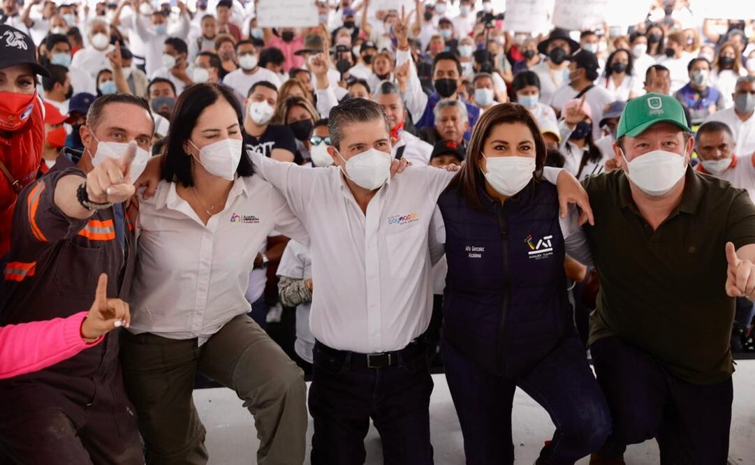 Los ediles buscan que estas actividades conjuntas se repliquen en las ocho demarcaciones gobernadas por Morena. Foto: Especial