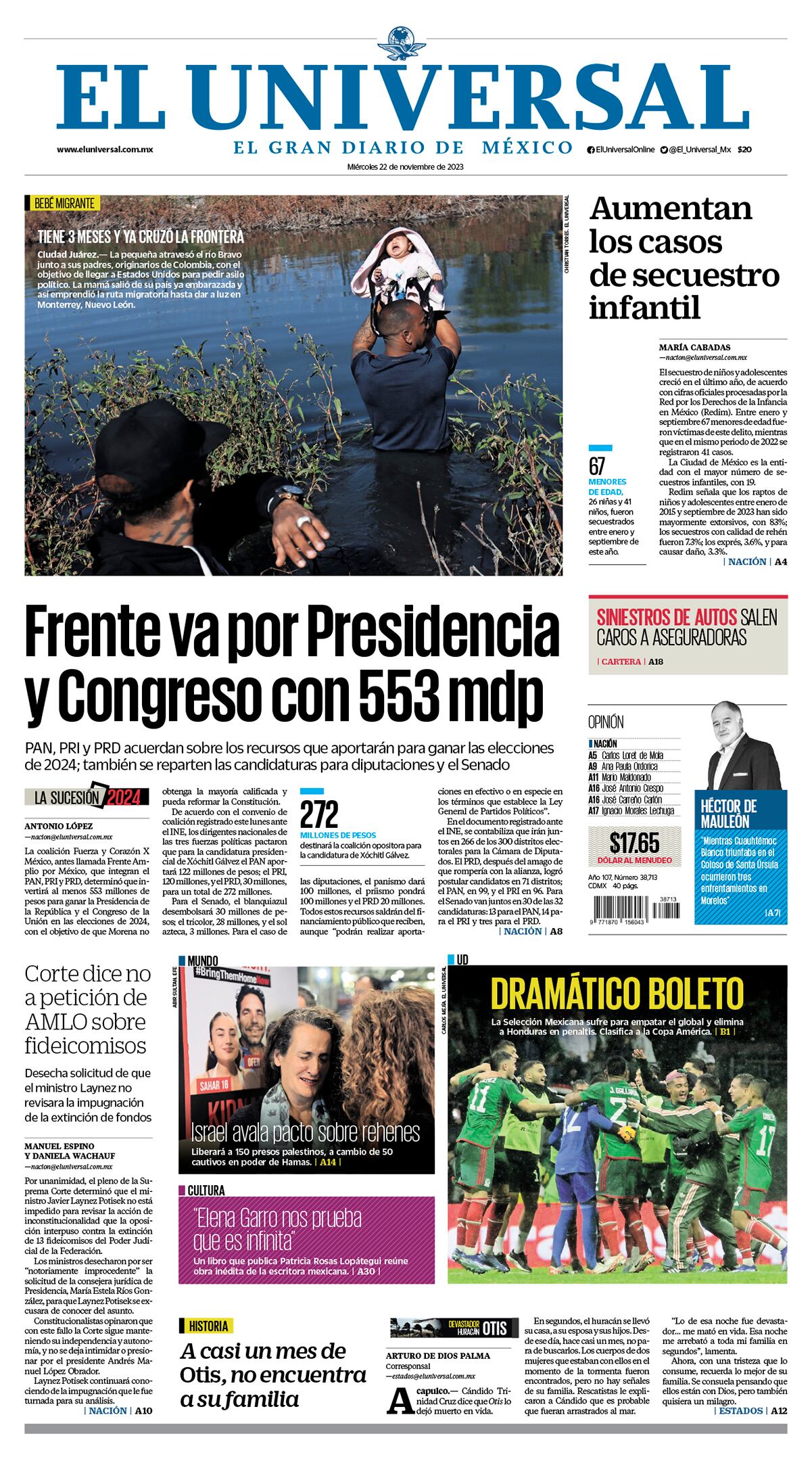 Portada impresa
