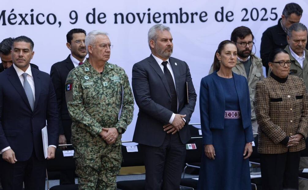 Gobierno federal presenta Plan Michoacán este domingo 9 de noviembre de 2025. Foto: Hugo Salvador / EL UNIVERSAL
