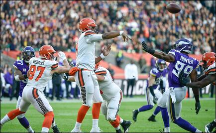 Browns dejan ir victoria sobre Vikings
