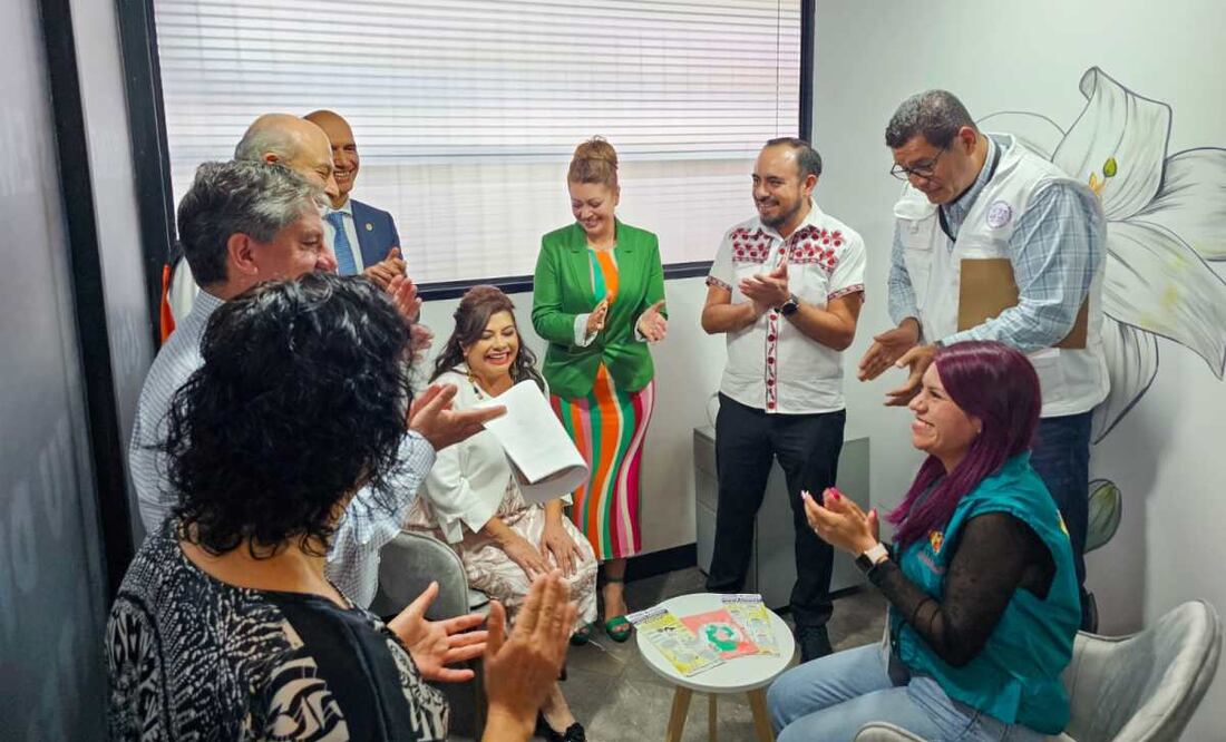 La alcaldesa Clara Brugada compartió datos al respecto como que en México, el 80 por ciento de los casos de suicidio son de hombres y un 20 por ciento de mujeres. Foto: Especial