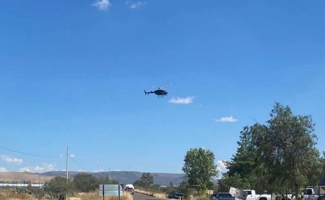 Enfrentamiento en Villa García, Zacatecas, deja saldo de 7 agresores abatidos y 1 policía estatal herido (17/12/2025). Foto: Especial