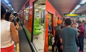¿Qué está pasando en la Línea 8 del Metro CDMX? Reportan retrasos y trenes detenidos