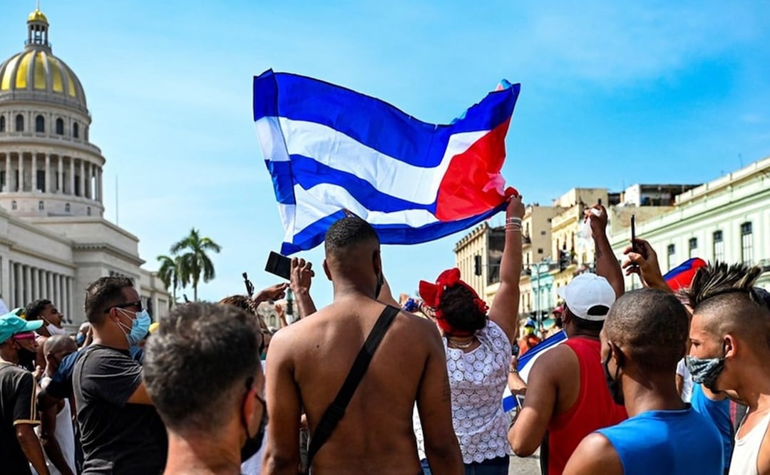 Manifestaciones antigubernamentales en La Habana, Cuba. Foto: Ilustrativa. Getty Images