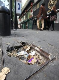 Renovarán banquetas de Insurgentes en noviembre