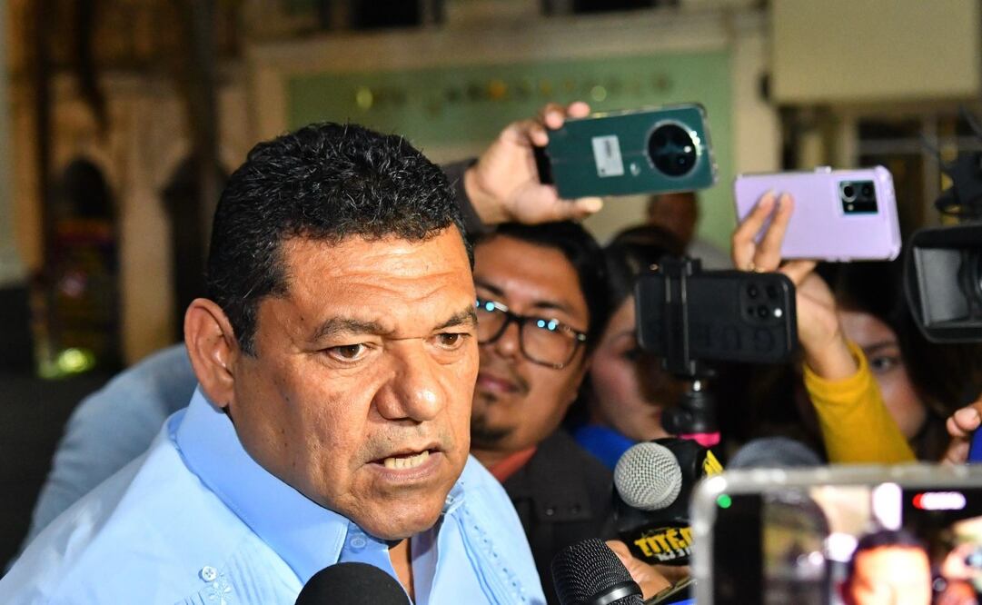 El gobernador de Tabasco, Javier May Rodríguez, tras lamentar la muerte de 6 personas en el antro DBar (24/11/2024). Foto: Captura de pantalla