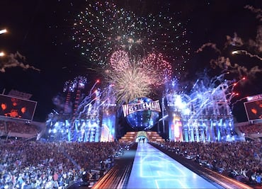 Wrestlemania y la magia de sus impresionantes escenografías