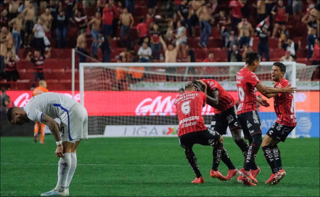 Xolos derrota a Cruz Azul. Foto: AFP