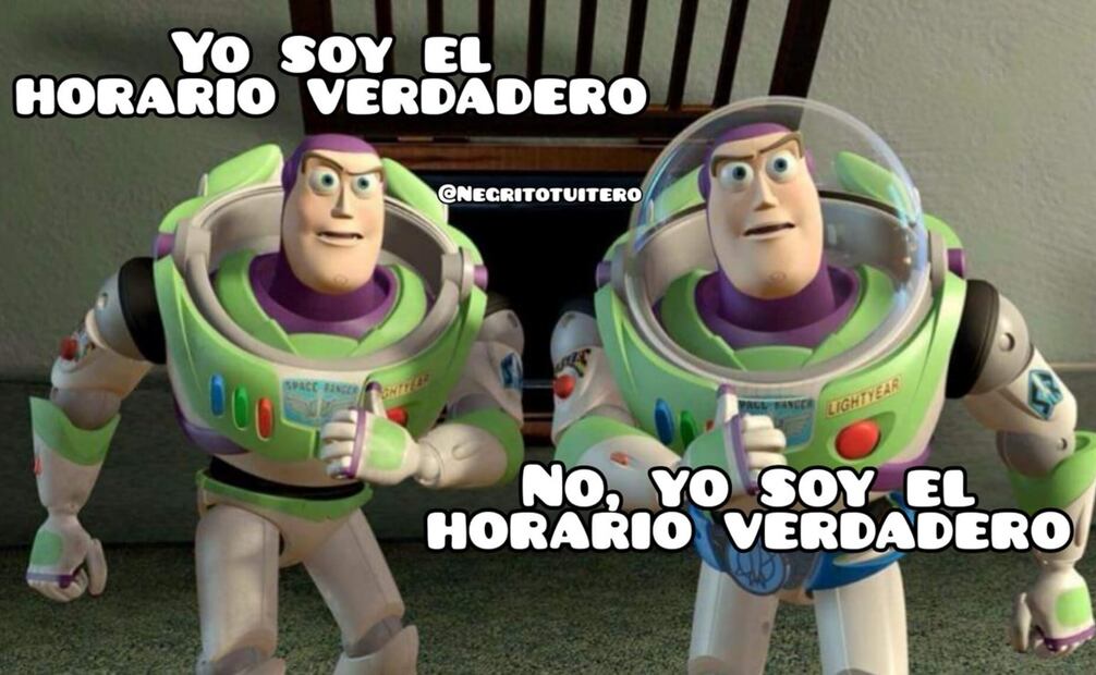 El cambio de horario causó confusión en la CDMX. Foto: Captura de pantalla tomada de Twitter