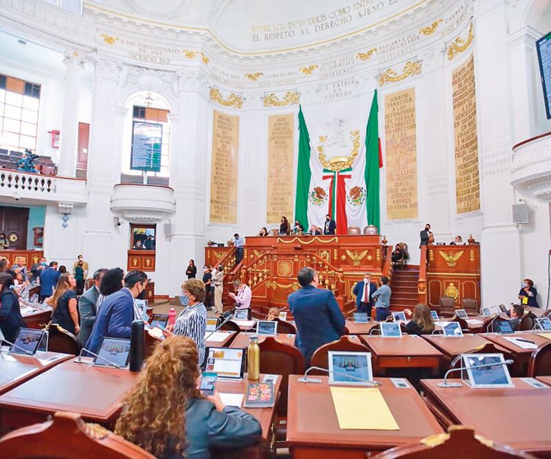 La Constitución señala que las presidencias de la Mesa Directiva y la Jucopo del Congreso local serán rotativas cada año. Foto: Archivo EL UNIVERSAL