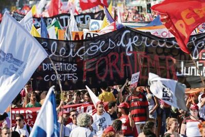 Seguridad frena protestas en Río