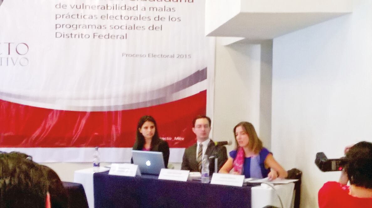 Directivos de la asociación Impacto Legislativo señalaron que se recabaron cerca de 800 entrevistas. Foto: Especial