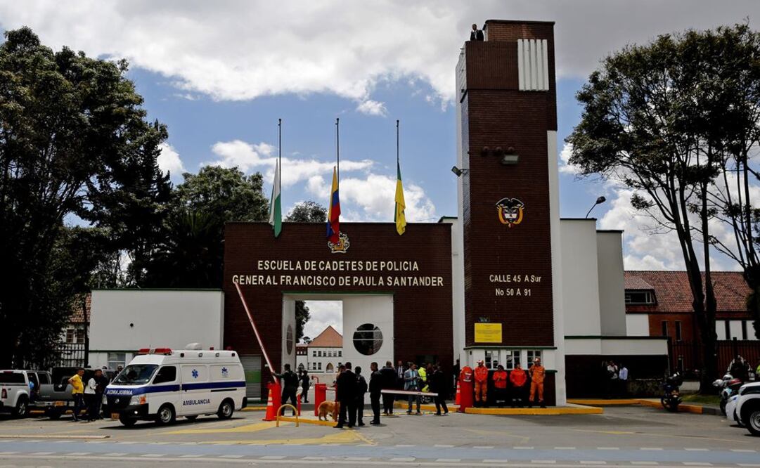 Vista general de la Escuela General Santander de la Policía en Bogotá (Colombia) (Foto: EFE)