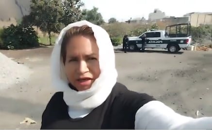 VIDEO: Ceci Flores regresa a supuesto crematorio clandestino en CDMX; "si eran restos de perros ¿por qué tanta seguridad?"