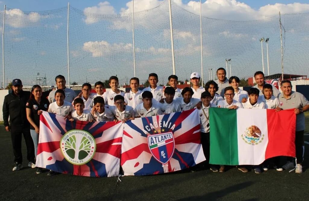 FOTO: tomada de Facebook Academia Atlantefc Toluca /EL UNIVERSAL/