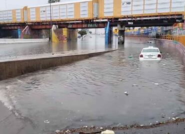 48 horas de lluvias desatan caos en San Luis Potosí, advierten que habrá más precipitaciones en próximas horas