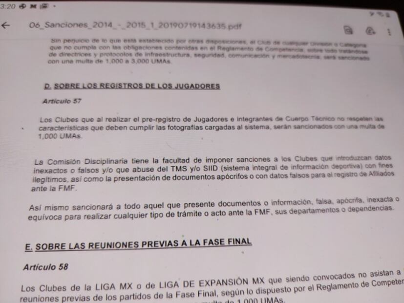 ¿A qué sanción se enfrentaría el Atlético Morelia?