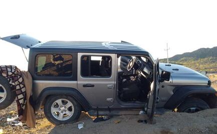 Localiza Guardia Nacional en Sonora armamento en vehículo abandonado