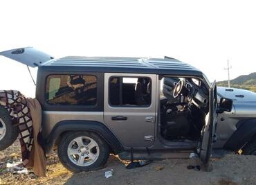 Localiza Guardia Nacional en Sonora armamento en vehículo abandonado