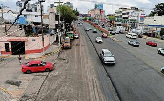 Inician obras de rehabilitación en la vía Gustavo Baz