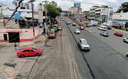 Inician obras de rehabilitación en la vía Gustavo Baz