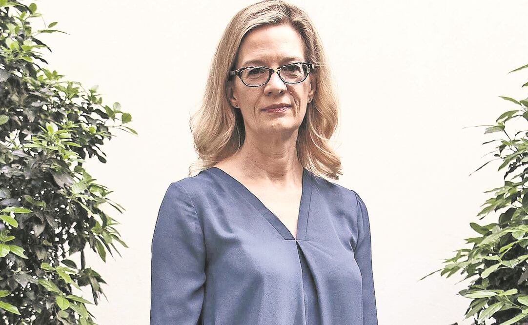 Louise Godbold se dijo feliz del arresto del Harvey, (CHRISTOPHE ARCHAMBAULT. AFP)