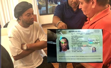 Filtran supuesto pasaporte falso por el que detuvieron a Ronaldinho