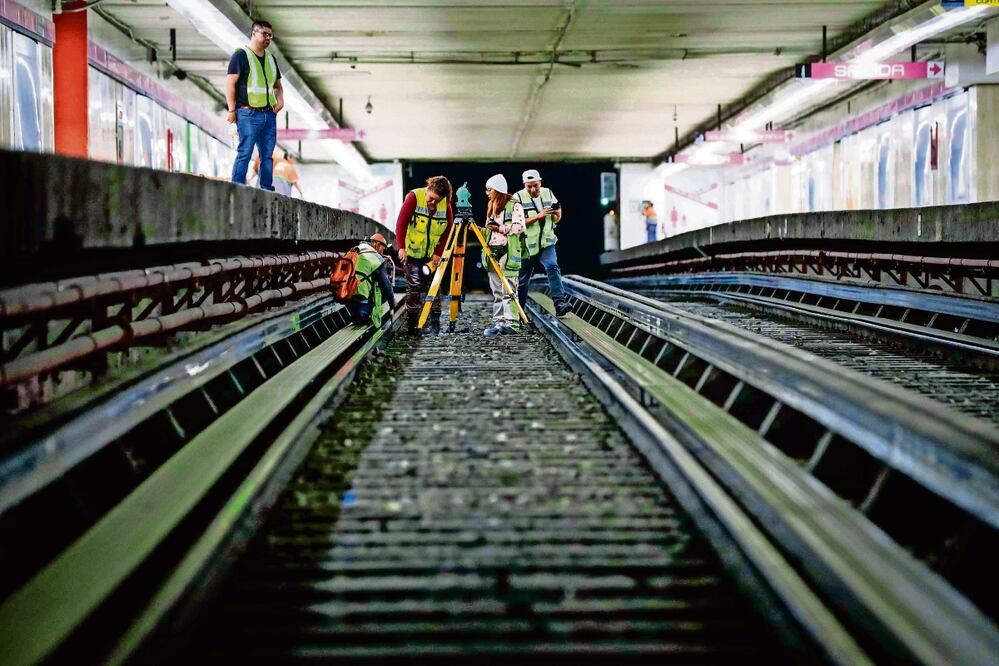 Parte de los recursos de la SAyF se han usado para modernizar la Línea 1 del Metro. Foto: Archivo / El Universal
