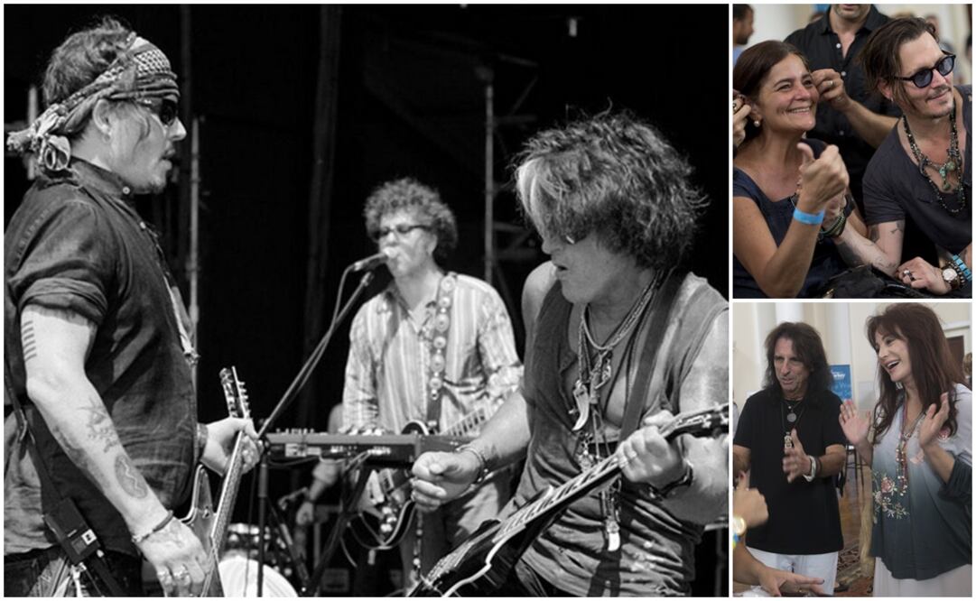 En la cuarta jornada de Rock in Rio, Hollywood Vampires cumplió con abrir los fuegos de cara a las presentaciones de System of a Down y Queens of the Stone Age. FOTOS: AP