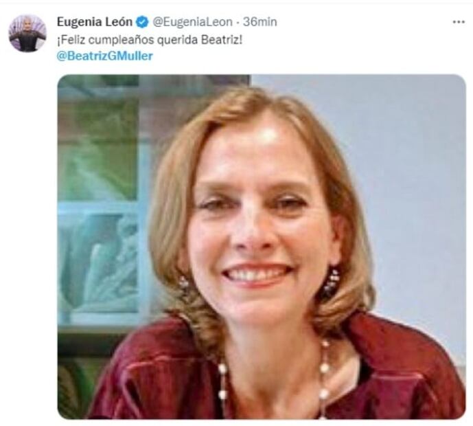 “Ejemplo para muchas mexicanas”: Celebran a Beatriz Gutiérrez Müller por su cumpleaños 54