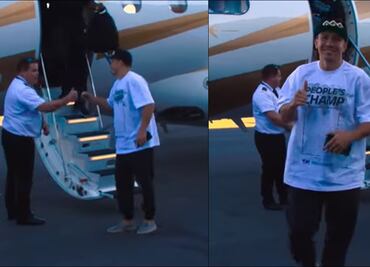 Gennady Golovkin llegó a Las Vegas en busca de destronar al Canelo Álvarez