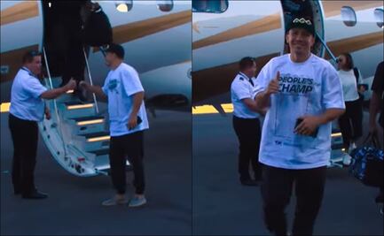 Gennady Golovkin llegó a Las Vegas en busca de destronar al Canelo Álvarez