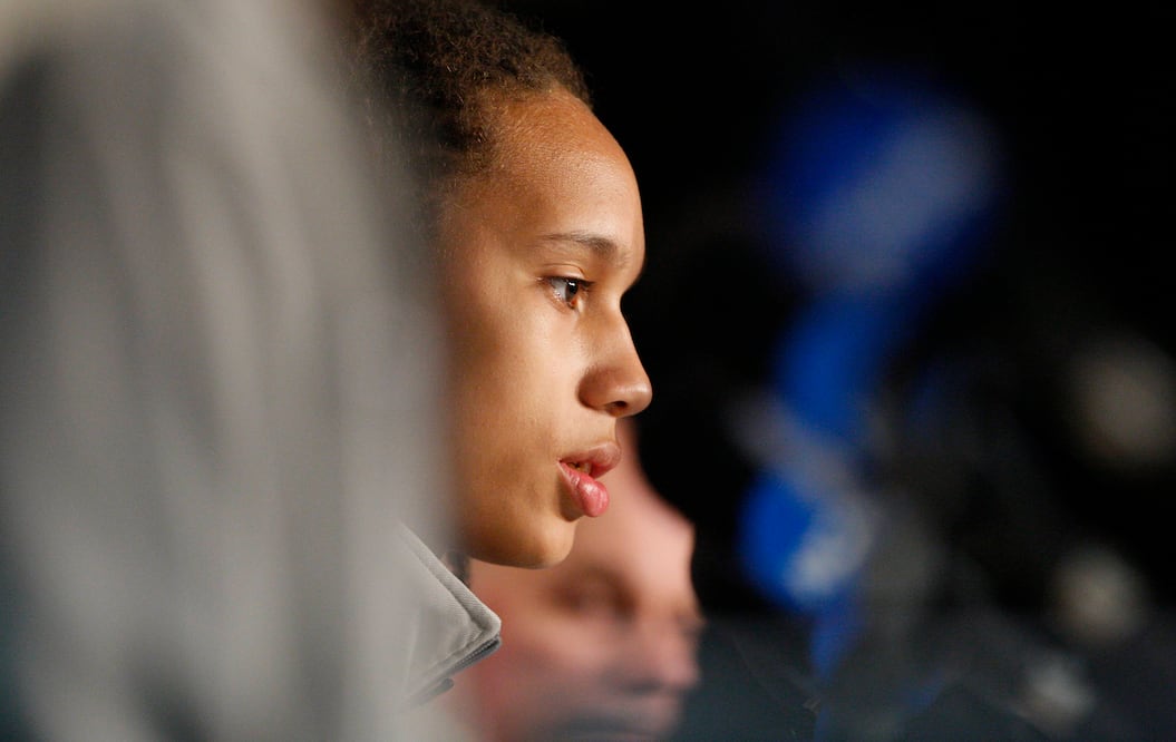 GRINER FUE DETENIDA EN UN AEROPUERTO DE RUSIA EN FEBRERO - FOTO: AP