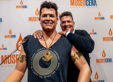 Carlos Vives pone historia de sus orígenes prehispánicos en su figura de cera