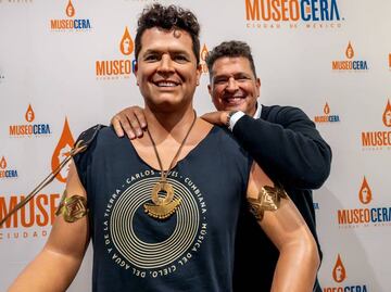 Carlos Vives pone historia de sus orígenes prehispánicos en su figura de cera