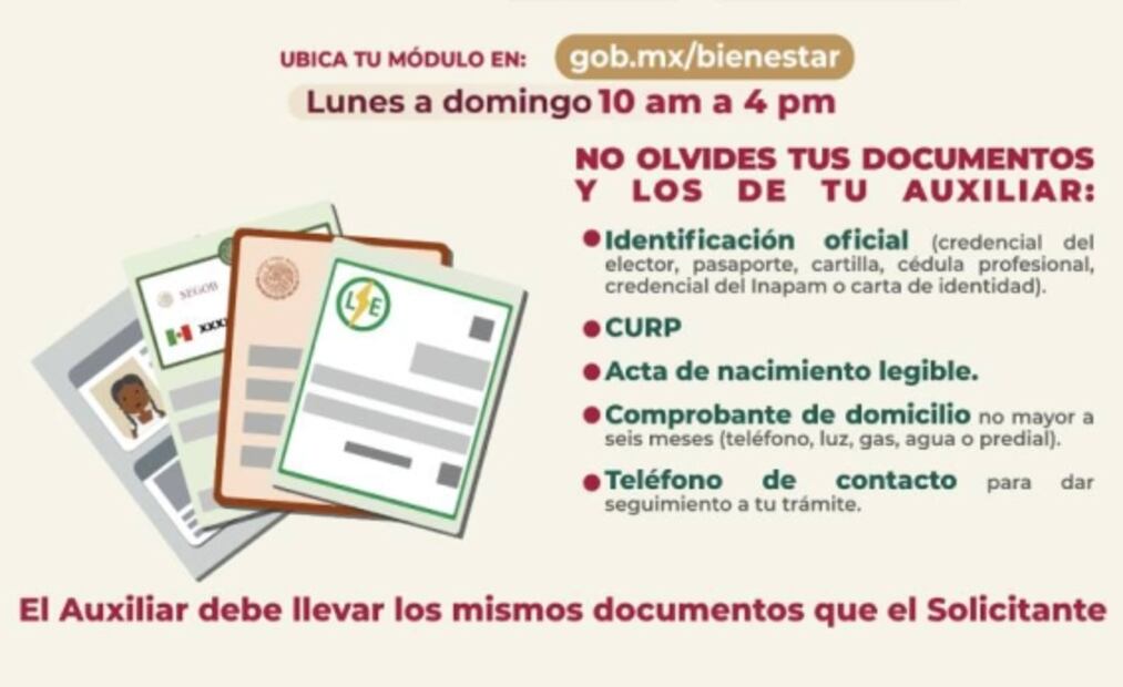 Esta es la fecha límite para el registro a la Pensión para el Bienestar de 3,850 pesos 