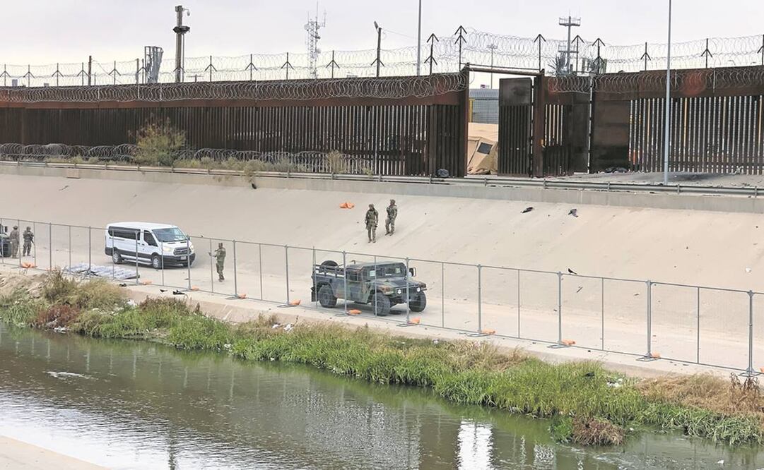 Los migrantes ya no pueden pasar a entregarse a Estados Unidos.