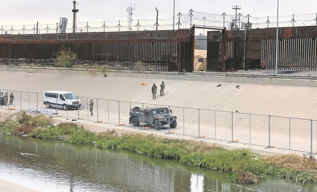 Los migrantes ya no pueden pasar a entregarse a Estados Unidos.