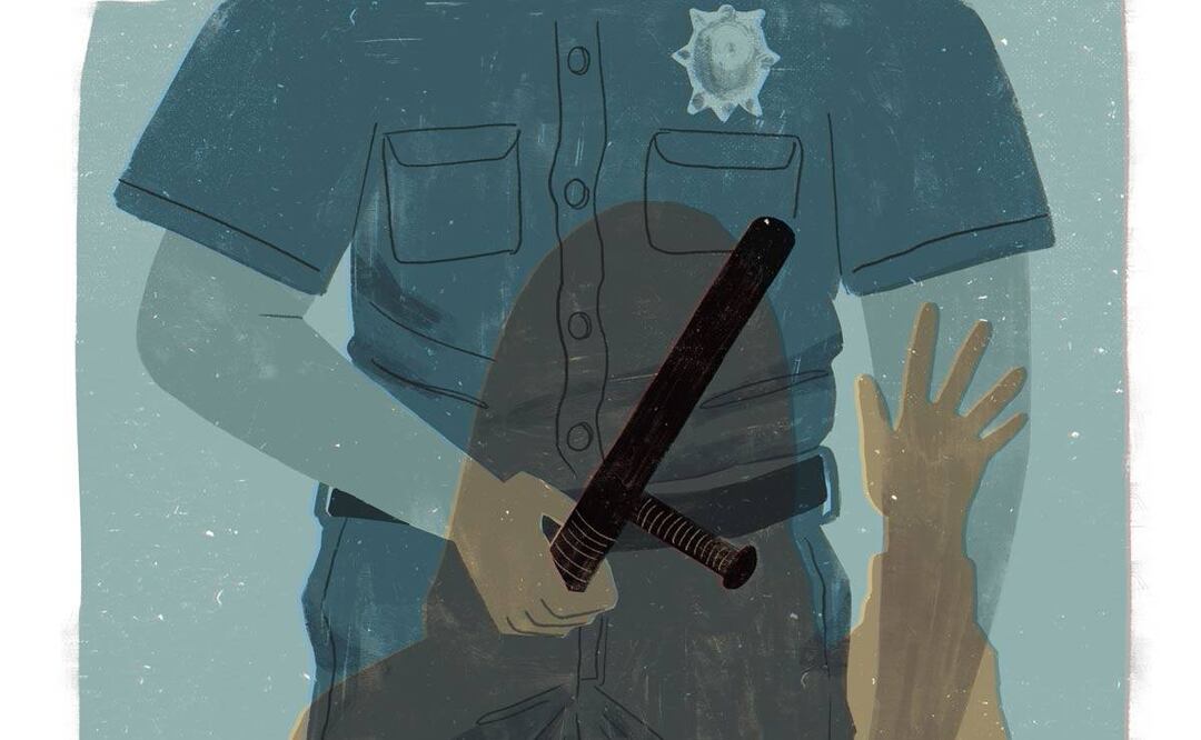 Carpetas contra policías por delitos sexuales. Ilustración: Ani Cortés