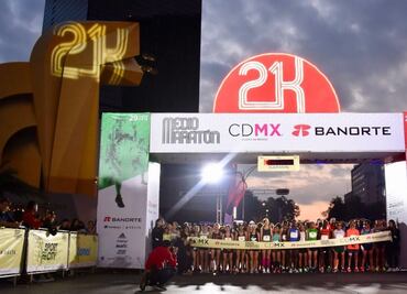 Corredor se infarta durante Medio Maratón de CDMX