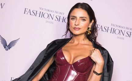 Aislinn Derbez, belleza mexicana presente en el Victoria’s Secret Fashion Show
