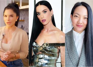 Katy Perry, prometida de Jeff Bezos y la científica Amanda Nguyen, pasajeras del próximo vuelo de Blue Origin