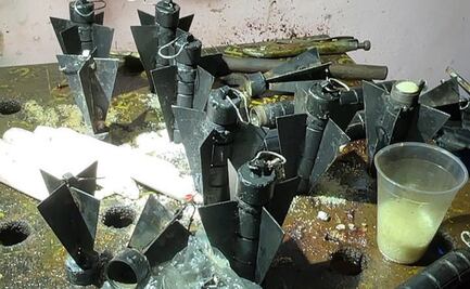 Aseguran más de 300 explosivos improvisados y 300 kilos de detonantes en Sinaloa; no hay detenidos