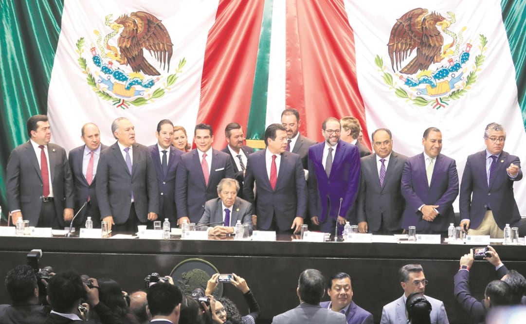 Audiencias públicas por la Guardia Nacional en San Lázaro; ayer estuvieron gobernadores, hoy alcaldes de México. Foto: Archivo/EL UNIVERSAL 