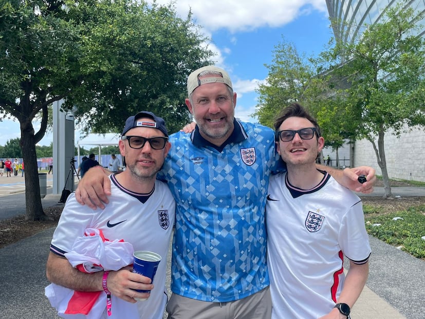 Inglaterra y Croacia se apoderan de Dallas para su debut en el Mundial 2026 - Foto: Miguel Flores | EL UNIVERSAL