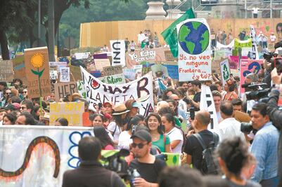 “No hay planeta B”, claman millones en el mundo