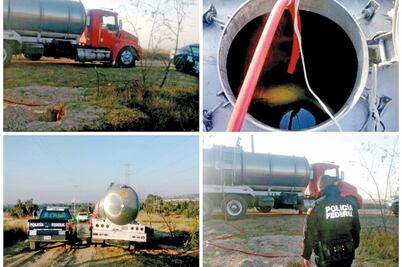 Policía Federal da golpe a negocios de 'chupaductos'