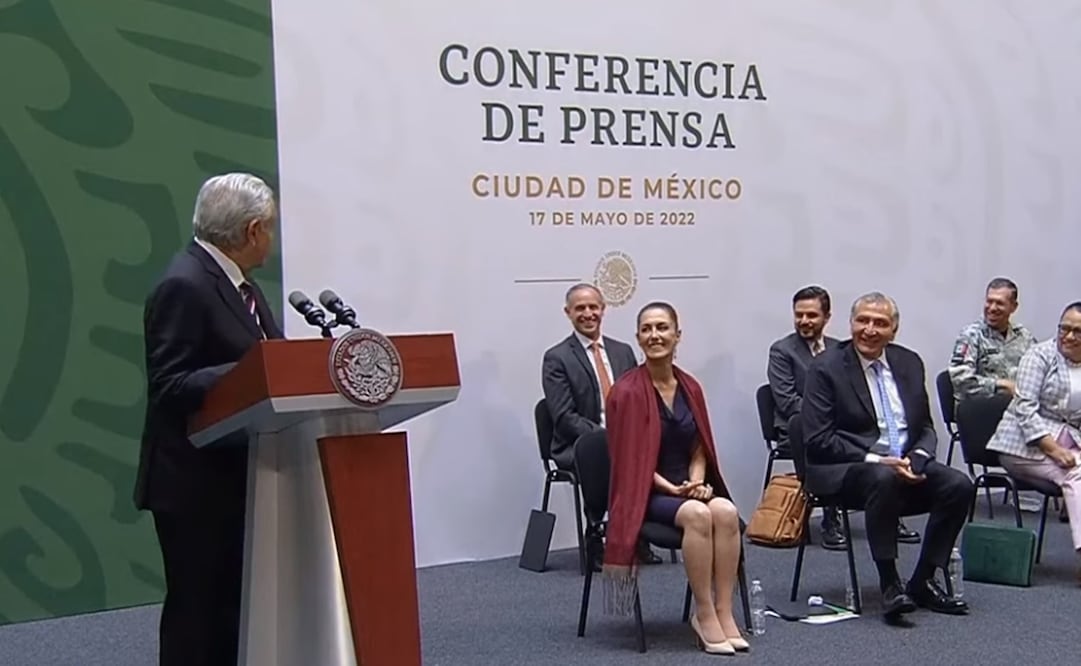 El presidente López Obrador habló de un relevo generacional. Foto: Captura de pantalla