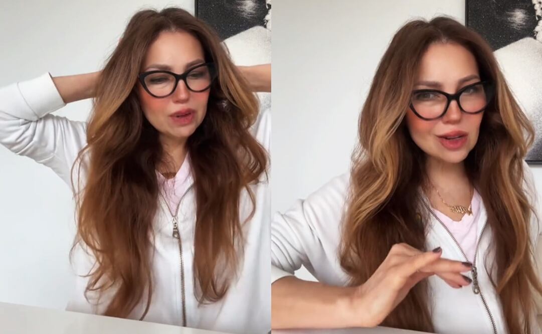 Thalía cuenta a sus fans la nueva enfermedad con la que fue diagnosticada.
Fotos: TikTok